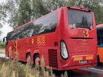 Scania Higer Touring von Autobus H�dl aus Deutschland in Plau am See am 26.09.2024