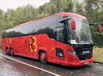 Scania Higer Touring von Autobus H�dl aus Deutschland in Plau am See am 26.09.2024