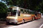 Aus dem Archiv: Setra S 215 HD  Mann , Heidelberg 90-er Jahre