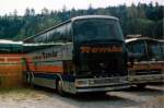 Aus dem Archiv: Setra S 216 HDS  Rombs , Mainau/Bodensee 1984
