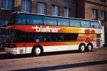 Aus dem Archiv: Setra S 228 DT  Blattner , Karlsruhe 1989