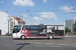 Kroatien / Bus Zagreb / Autobus Zagreb: Setra S 315 HD von Čazmatrans - Nova d.o.o., aufgenommen im Juni 2018 in der Nähe der Haltestelle  Autobusni Kolodvor  im Stadtgebiet von Zagreb.