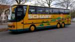 Dieser Setra S315 HDH des Privatunternehmens Schary war am 26.2.12 auf dem Friedhofparkplatz in Kaiserslautern abgestellt.