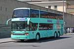 Setra S 328 DT des Italienischen Busunternehmens Francesco Reali Porto San Giorgio am 13.05.2013 in der Nhe des Vatikanischen Museums.