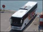 Setra 416 GT-HD von Weber aus Deutschland im Stadthafen Sassnitz am 09.07.2013