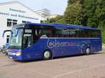 Setra 415 GT-HD von Lochner-Reisen aus Deutschland im Stadthafen Sassnitz am 24.09.2017