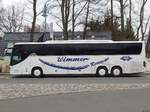 Setra 416 GT-HD von Wimmer Reisen aus Deutschland in Binz am 14.04.2018
