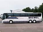 Setra 416 GT-HD von Wiewel aus Deutschland im Stadthafen Sassnitz am 22.08.2020