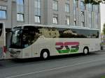 Setra S 415 GT-HD Reisebus aufgenommen in Rostock am 24.09.11.