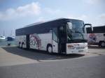 Setra 417 GT-HD von Becker aus Deutschland im Stadthafen Sassnitz am 13.06.2012