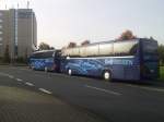Setra Reisebuse am 19.10.2012 am Airport Hannover.