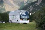 Setra S 416 HDH  albus Salzkraft , Reschenpass/Italien 13.09.2013