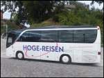 Setra 411 HD von Hoge-Reisen aus Deutschland im Stadthafen Sassnitz am 15.09.2013