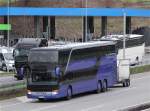 Setra 431 DT Ellos Buss AB, près de Berne mars 2016