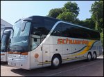 Setra 415 HDH von Schwanke aus Deutschland im Stadthafen Sassnitz am 10.06.2014