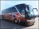Setra 416 HDH von Gössi aus der Schweiz im Stadthafen Sassnitz am 10.06.2014