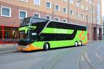 Flixbus Setra 4000er Doppeldecker am 27.01.18 in Frankfurt am Main Busbahnhof (Südseite Hbf)