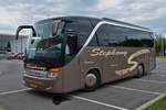 VS 3045, Setra S 411 HD, von Autobus Stephany aufgenommen in Marnach.