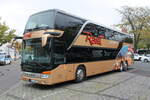 Setra 431 DT -  von Rast Reisen, Berlin im Oktober 2023.
