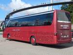 Setra 415 HD von OVA-Aalen aus Deutschland im Stadthafen Sassnitz im Jahr 2016