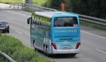 Setra 416 HDH de la maison Schneider Reisen photographié le 07.07.2012 près de Berne 