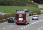 Setra 431 DT de la maison HelveCie photographié le 13.10.2012 à Oensingen  .