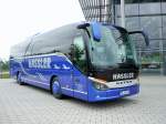 Der neuste Hassler-Bus Setra S 515 MD in Neu-Ulm zur Abholung bereit am 19.05.2015 bei Setra