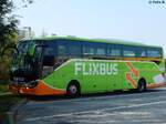 Setra 516 HD von Flixbus/Gradliner aus Deutschland in Rostock am 14.09.2016