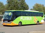 Setra 516 HD von Flixbus/Gradliner aus Deutschland in Rostock am 14.09.2016