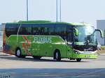 Setra 516 HD von Flixbus/Thors Reisen aus Deutschland in Rostock am 14.09.2016