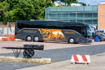 SETRA S516D mit Werbung für das Besucherzentrum „excursio“ in der Lausitz.