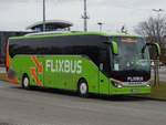 Setra 516 HD von Flixbus/BusArt aus Deutschland in Rostock am 25.01.2018