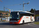 Setra S 517 HD von Blaguss Reisen aus AT 2017 in Krems unterwegs.