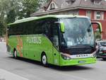Setra 516 HD von Flixbus/Urban (ex Schächer Reisen) aus Deutschland in Karlsruhe am 22.06.2018