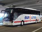 Setra 515 HD von Eurolines/Gumdrop Bus aus Tschechien in Stuttgart am 22.06.2018