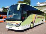 Setra 515 HD von Haida-Reisen aus Deutschland im Stadthafen Sassnitz am 25.08.2019