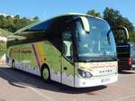 Setra 515 HD von Haida-Reisen aus Deutschland im Stadthafen Sassnitz am 25.08.2019