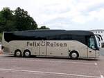 Setra 516 HD von Felix-Reisen aus Deutschland im Stadthafen Sassnitz am 22.08.2020