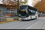 Intertours - Setra S 531 DT  FR  300451 unterwegs als Bahnersatz für die ZB in Interlaken am 01.11.2025