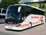 Setra 516 HD von Reisedienst Kröber aus Deutschland im Stadthafen Sassnitz am 09.06.2024