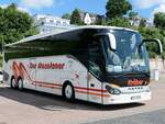 Setra 516 HD von Reisedienst Kröber aus Deutschland im Stadthafen Sassnitz am 09.06.2024