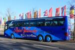 Setra S 516 HDH, ''Reise- Wünsche'' Busunternehme. Berlin im Januar 2026.