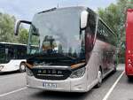 Setra 516 HDH von Lenz Tour - Retour Reisen aus Deutschland in Plau am See am 10.07.2024