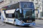 OW 453 ES, Setra S 531 DT, aus dem Burgenland, unterwegs in Wien. 05.05.2026
