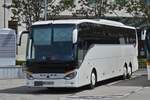 W 6162 MW, Setra S 500 Serie, aufgenommen am Flughafen in Wien. 05.2025
