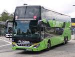 Setra 531 DT von Flixbus_Umbrella aus Deutschland in Rostock am 03.08.2024