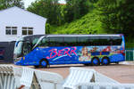 SETRA S516 im Sassnitzer Stadthafen.