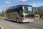 Setra Setra S 511 HD von Tyroltours als Schienenersatzverkehr f�r die Arlbergbahn in Roppen, B171/Tiroler Stra�e.