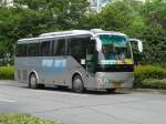 Reisebus in Kunshan, China, 16.8.15