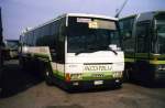 Orlandi Iveco Poker, aufgenommen im März 1997 auf dem Busparkplatz in Venedig.